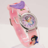 90 Disney Blanco como la nieve reloj | Blanco de nieve rosa Disney Princesa reloj