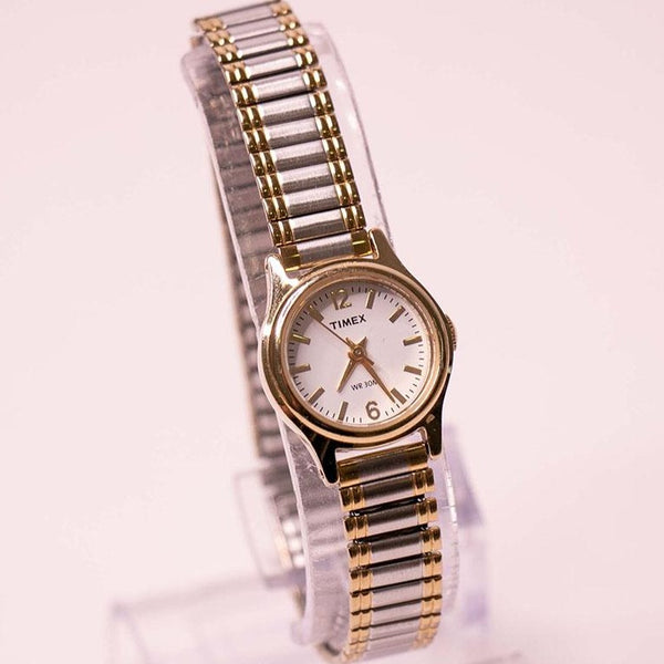 Elegant Timex Watch for Women | Ladies Two Tone Timex Watches CR 1216 Cell