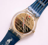 1996 swatch Sebastian Coe GZ149 Watch | أولمبياد موسكو لا ساعة