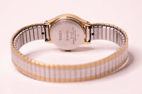 Elegante Timex reloj para mujeres | Damas dos tono Timex Reloj CR 1216 Cell Cell