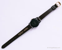 Antiguo Mickey Mouse Lorus V811-0070 Z0 reloj | Negro Lorus Cuarzo reloj