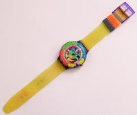 1994 COLOR WHEEL SDV101 Swatch Scuba Watch | Vintage Swiss Watch