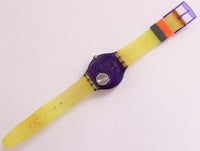 Rueda de color 1994 SDV101 Swatch Scuba reloj | Suizo vintage reloj