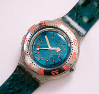 1994 Waterdrop SDK123 Scuba swatch montre | Montres de plongée vintage