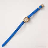 Vintage Zentra Mechanical Watch | Tiny Rectangular Wristwatch for Her