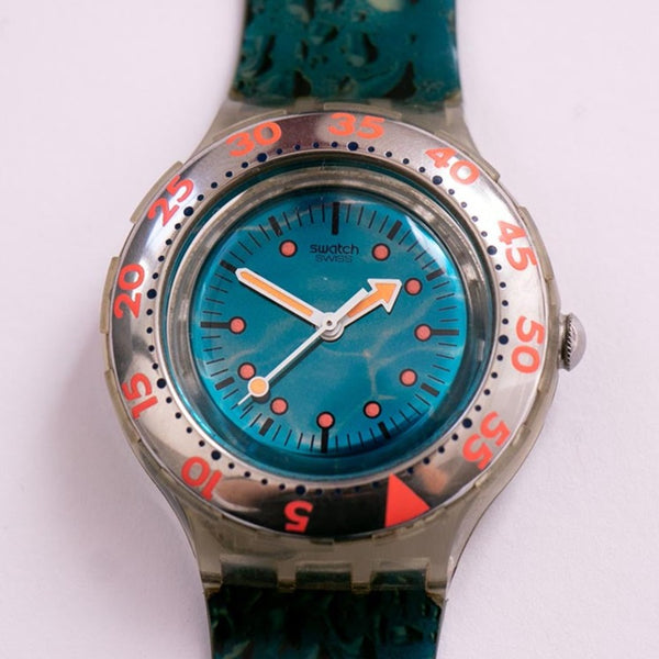 1994 Waterdrop SDK123 Scuba swatch montre | Montres de plongée vintage