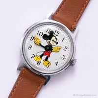Tempo americano degli anni '60 vintage Mickey Mouse Guarda con movimento meccanico