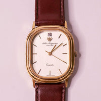 Tone d'oro vintage raro Jules Jurgensen Dal 1740 orologio quarzo