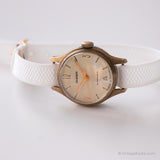 Vintage Anker Mechanical Watch for Women | Retro Gold-tone Wristwatch