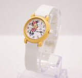 Jahrgang Lorus Minnie und ich Uhr | Weiß Minnie Mouse Disney Uhr