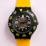1991 Black Wave SDB102 Vintage Scuba swatch | Sous-marine rétro des années 90 swatch