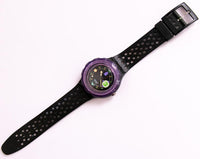 Capitán Nemo SDB101 Swatch reloj | 1991 Purple Scuba Swatch reloj