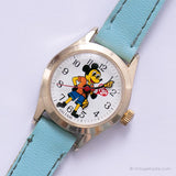 Seltene Vintage 1960er Jahre Mickey Mouse Mechanisch Uhr für Frauen