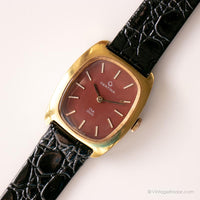 Vintage Certina Club 2000 Mechanische Schweizer Uhr mit rotem Zifferblatt