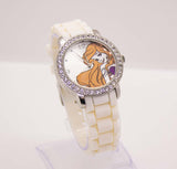 Kleine Meerjungfrau Disney Uhr mit Edelsteinen | Jahrgang Disney Uhren