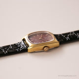 Vintage Certina Club 2000 Mechanische Schweizer Uhr mit rotem Zifferblatt