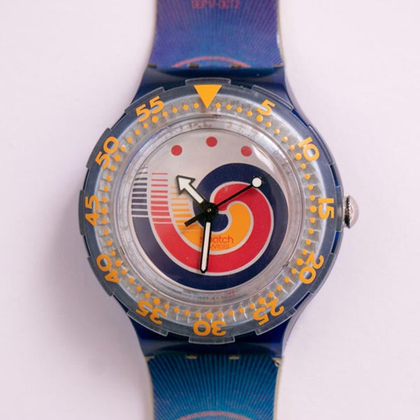 1990 vintage swatch Séoul 1988 SDZ100 | Scaphandre autonome swatch Montres