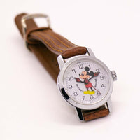Vintage Bradley Mickey Mouse Mechanical Watch | 1970s Disney Watch
