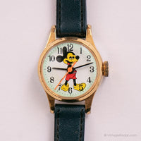 Mechanical Mickey Mouse Disney Watch | Tiny Antique Swiss Made Ladies Watch