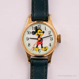 Mechanisch Mickey Mouse Disney Uhr | Winzige antike schweizerische Damen machte Damen Uhr