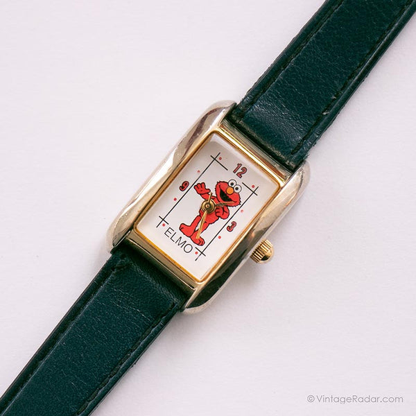 Elmo Sesame Street Vintage Watch for Women | ساعة شخصية صغيرة