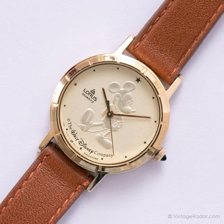 Small Lorus Mickey Mouse Gold-Coin Watch | Walt Disney  display picture 2