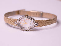 Tono d'oro Jules Jurgensen Cinghia regolabile per orologio da donna dell'occasione