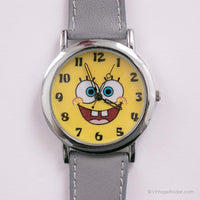 Bob Esponja amarillo personaje divertido reloj | Regalo de aniversario divertido reloj