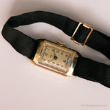 ساعة Ormo القديمة المطلية بالذهب - ساعة ميكانيكية ألمانية في الخمسينيات