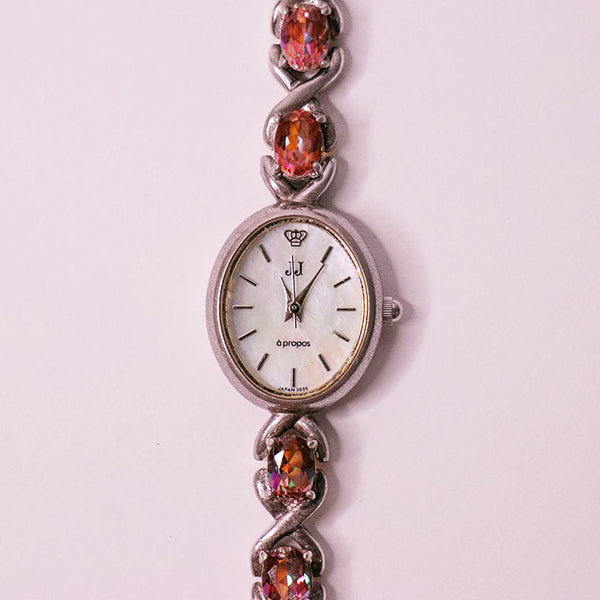 Vintage jj a propos von Jules Jurgensen Quarz Uhr für Frauen