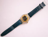 1994 FUNK SLK106 Swatch Watch | Vintage Gold-tone Musical Swatch