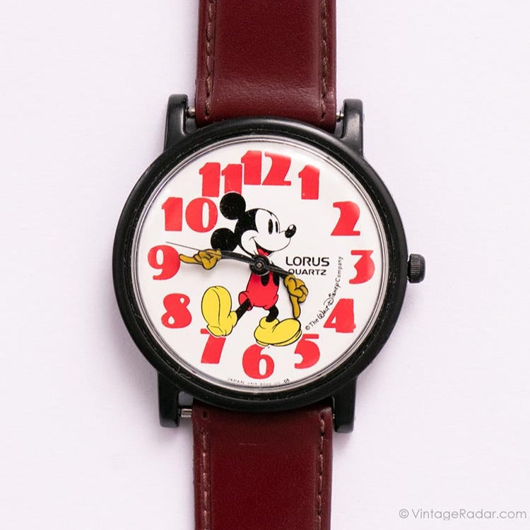 Lorus quartz disney mickey mouse watch hotsell