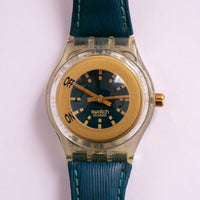1994 FUNK SLK106 Swatch Watch | Vintage Gold-tone Musical Swatch