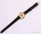 Vintage Classic Gold-tone Mickey Mouse Lorus V515-6080 A1 Watch