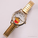 Eleganter Winnie the Pooh Uhr | Disney Rotierende Honigbienen Vintage Uhr