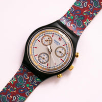 Prix ​​SCB108 Swatch Chrono montre | 1991 Suisse Chronograph montre