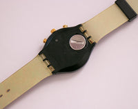 Premio SCB108 Swatch Chrono Guarda | 1991 Swiss Chronograph Guadare