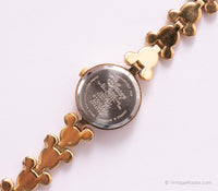 Tiny tono d'oro Mickey Mouse Orologio bracciale | Sii di Seiko Disney Guadare