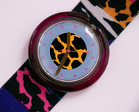 1990 Jungle Roar PWK135 Pop swatch montre | Pop vintage rare swatch