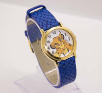Re il leone vintage re Simba Timex Guarda - 90s Disney Baby Lion orologio