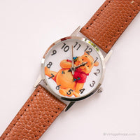Disney Winnie the Pooh Vintage reloj | Tono plateado Disney reloj