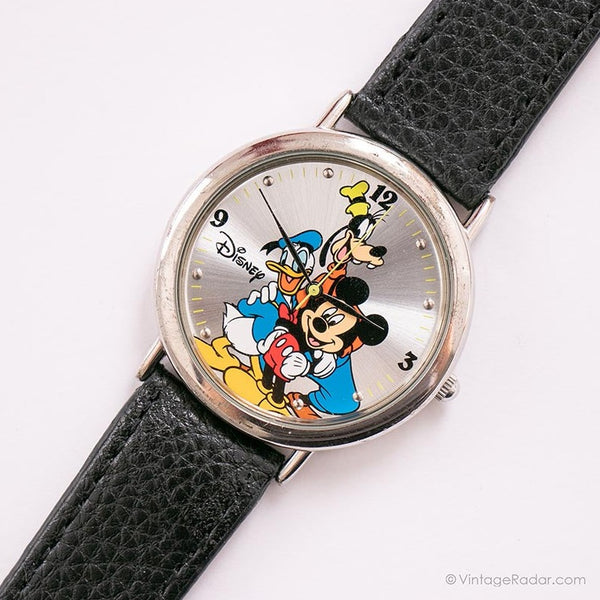 Jahrgang Mickey Mouse, Donald und Goofy Uhr | Sonderausgabe Disney Uhr