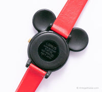 Nero Lorus Mickey Mouse Orologio a forma di bambini o dimensioni del polso