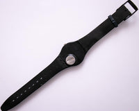 1999 Black Vintage swatch montre | Codage vintage gb172 swatch montre