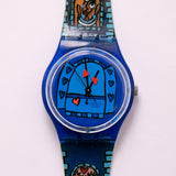 AMOUR TOTAL GN196 Swatch Watch | 2000 Blue Swatch Gent Originals ...
