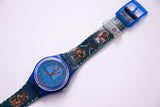 Amour Total GN196 Swatch reloj | 2000 azul Swatch Caballeros originales