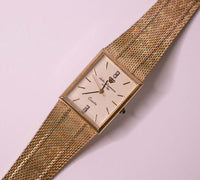 Jules Jurgensen Dal 1740 orologio in quarzo diamantato con quadrante rettangolare