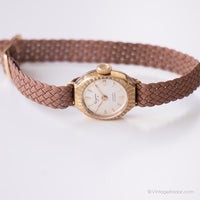 Vintage Dugena Ladies Gold Watch - Tiny 1960s Dugena Women's Watch
