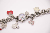Argenté Mickey Mouse montre avec Disney Charmes bracelettes