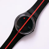 360 ROUGE SUR Blackout GZ119 Swatch Guarda | 1991 Vintage Swatch